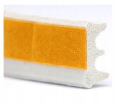 USZCZELKA DO OKIEN I DRZWI PROFIL E 9x4 1m BIAŁA