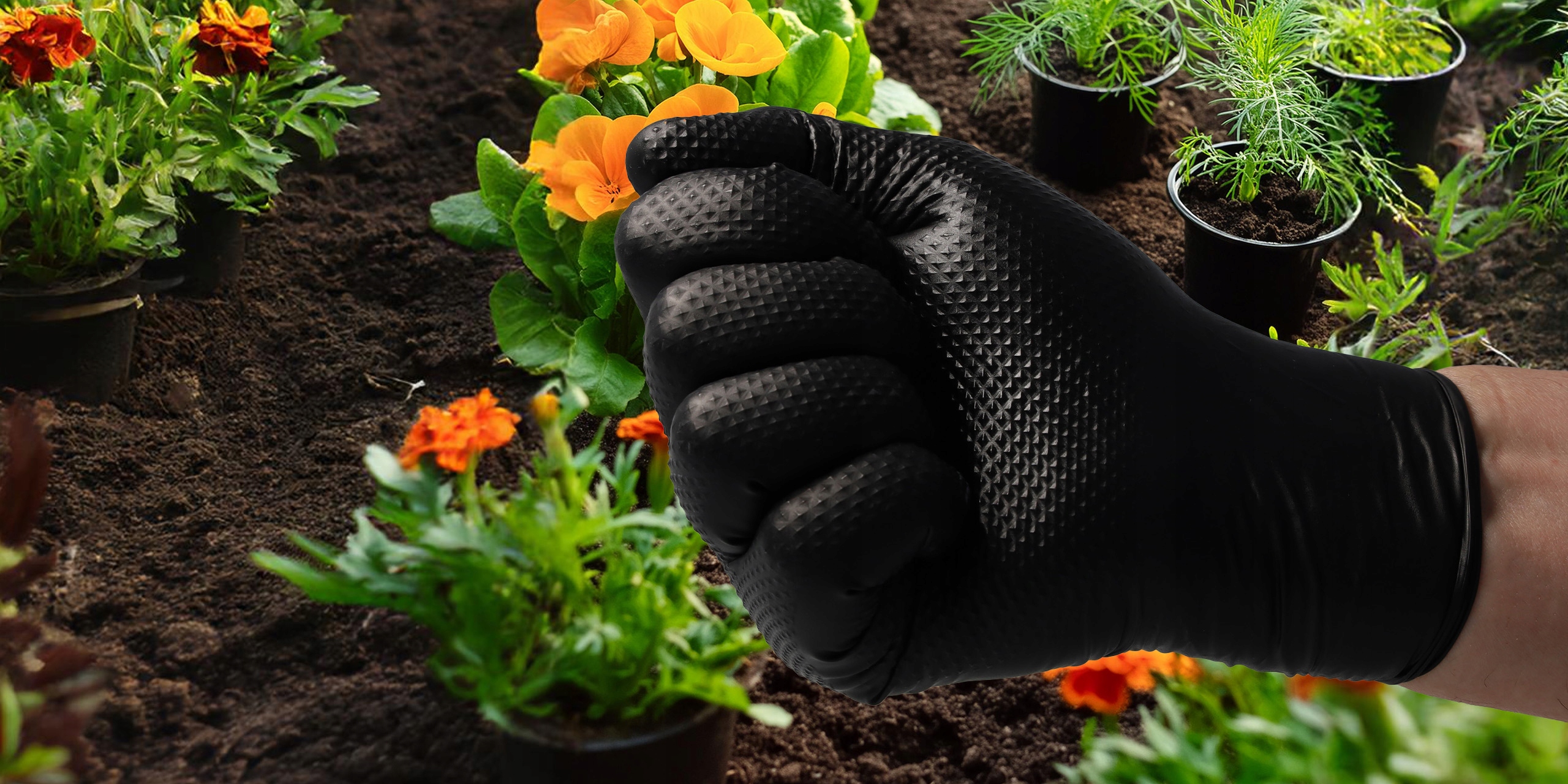 RĘKAWICE RĘKAWICZKI NITRYLOWE B. MOCNE ROBOCZE VELO STRONG GRIP - S 50 SZT Stan opakowania oryginalne