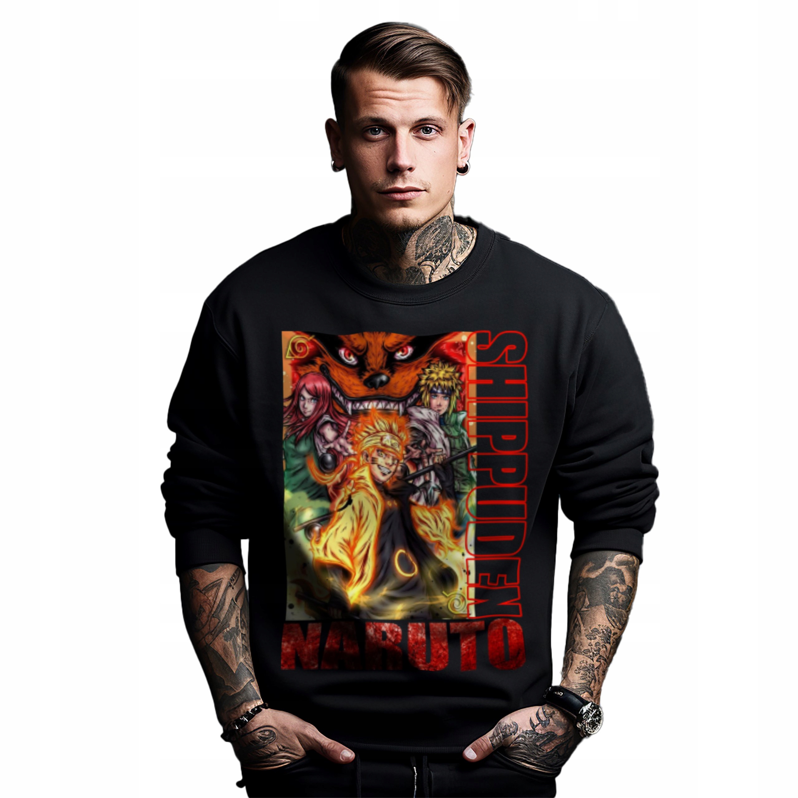 Mikina s potiskem Anime Naruto Shippuden
