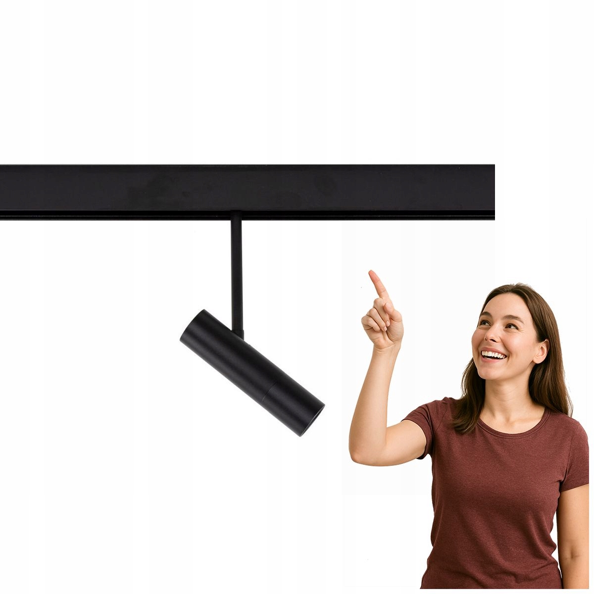 Led reflektorová lišta 5W černá Magnetic Reno Italux
