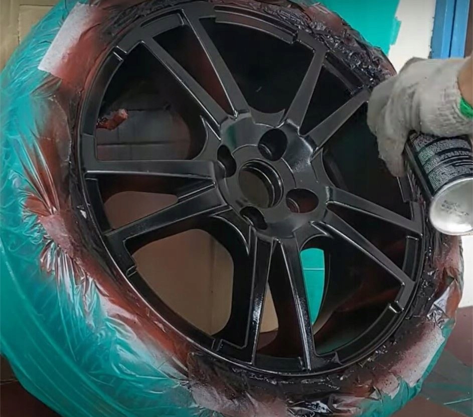 FARBA DO FELG LAKIER ANTRACYT SATYNA RAL 7016 SPRAY 500ml Producent Deco Color