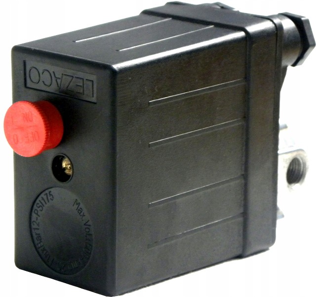 PRESOSTAT WYŁĄCZNIK CIŚNIENIOWY DO KOMPRESORA 400V EAN (GTIN) 05901477143427