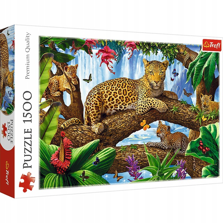 

Premium Puzzle Trefl 1500el Odpoczynek wśród drzew