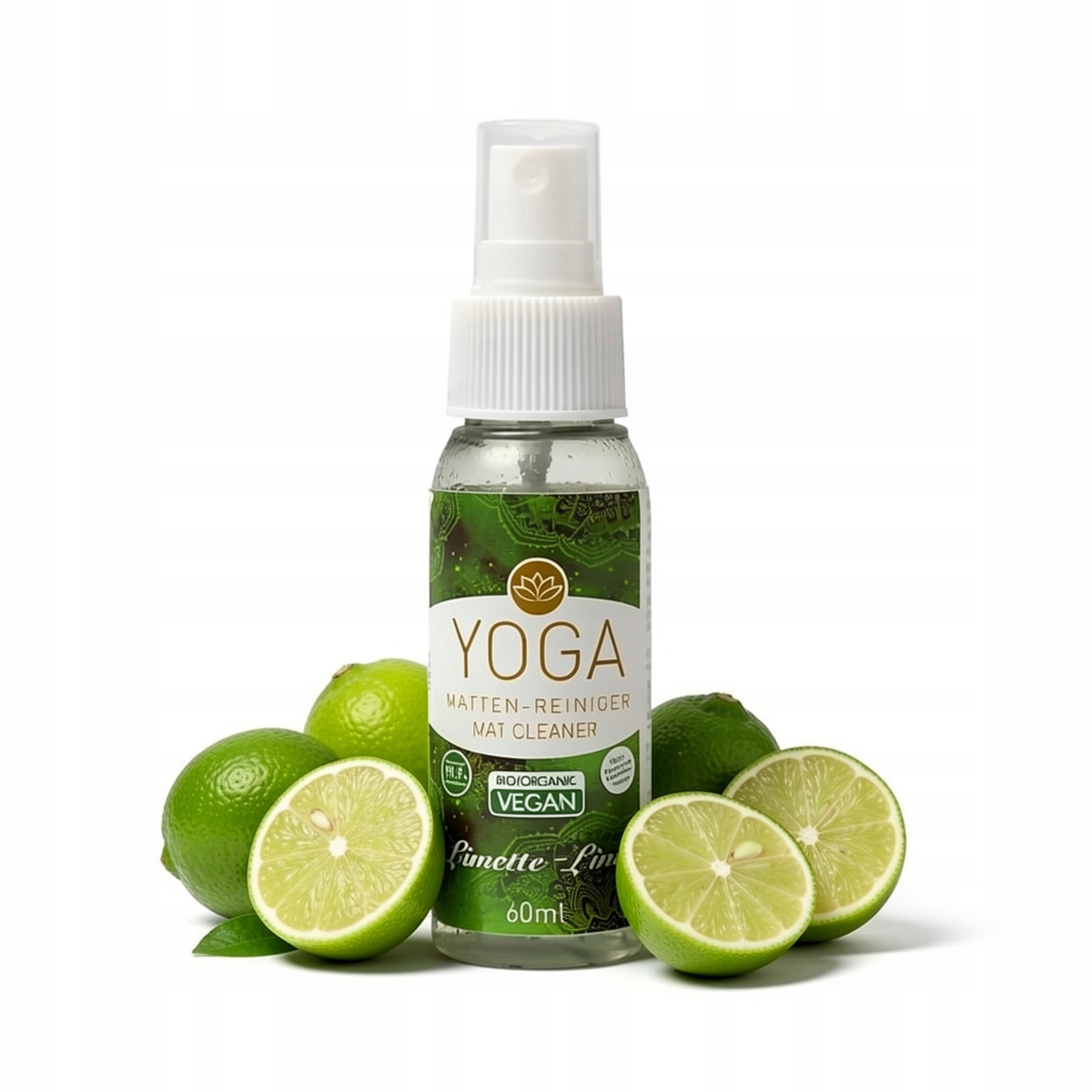 Płyn do czyszczenia mat do jogi Lime 60 ml