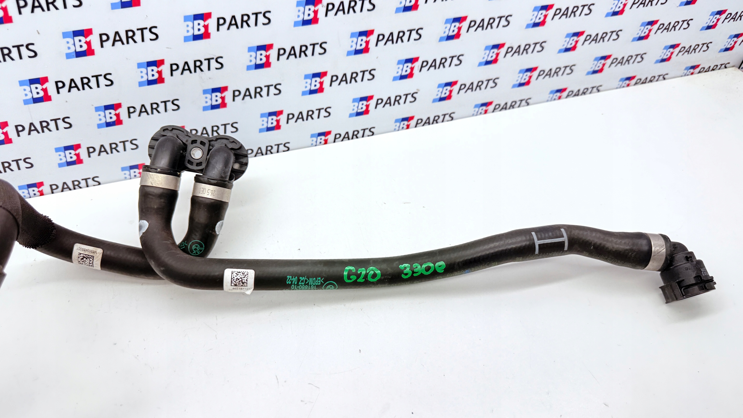 BMW G20 cijev crijevo prijenos vode 330E HYBRYDA 8654871 8654850