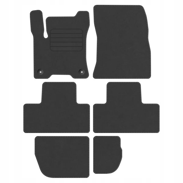 Mercedes Eqb X243 21- 7os velurové koberce Comfort