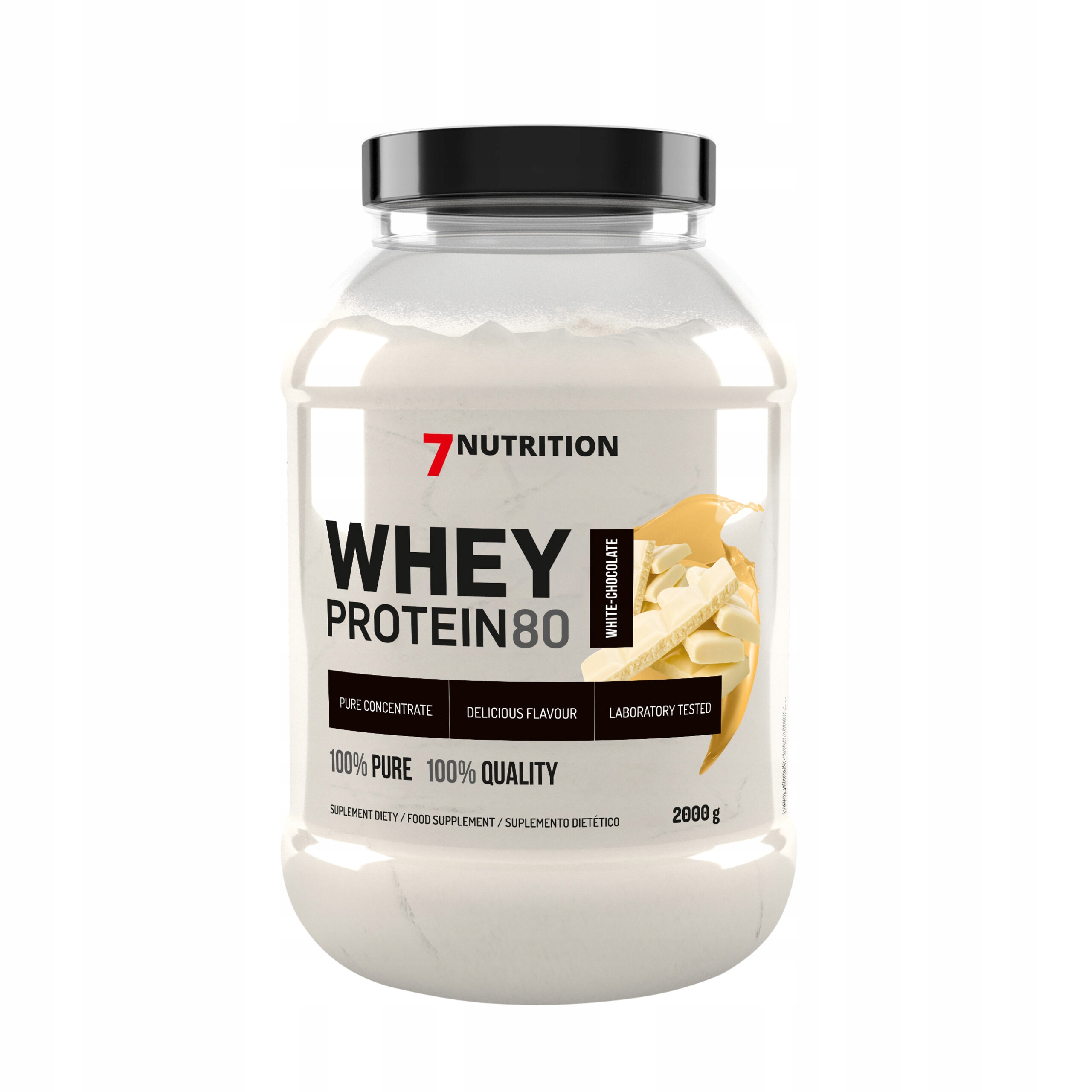 7NUTRITION Whey Protein 80 2000 g Wpc Protein