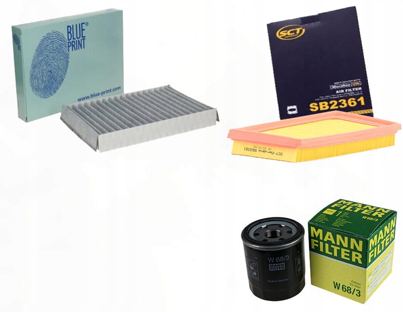 

Zestaw filtrów Toyota C-hr 1.8 Hybrid od2017.09