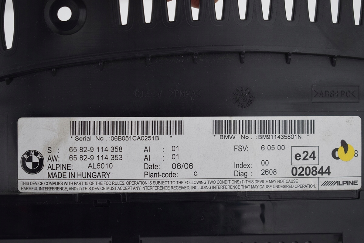 Display BMW E90 E60 9114358