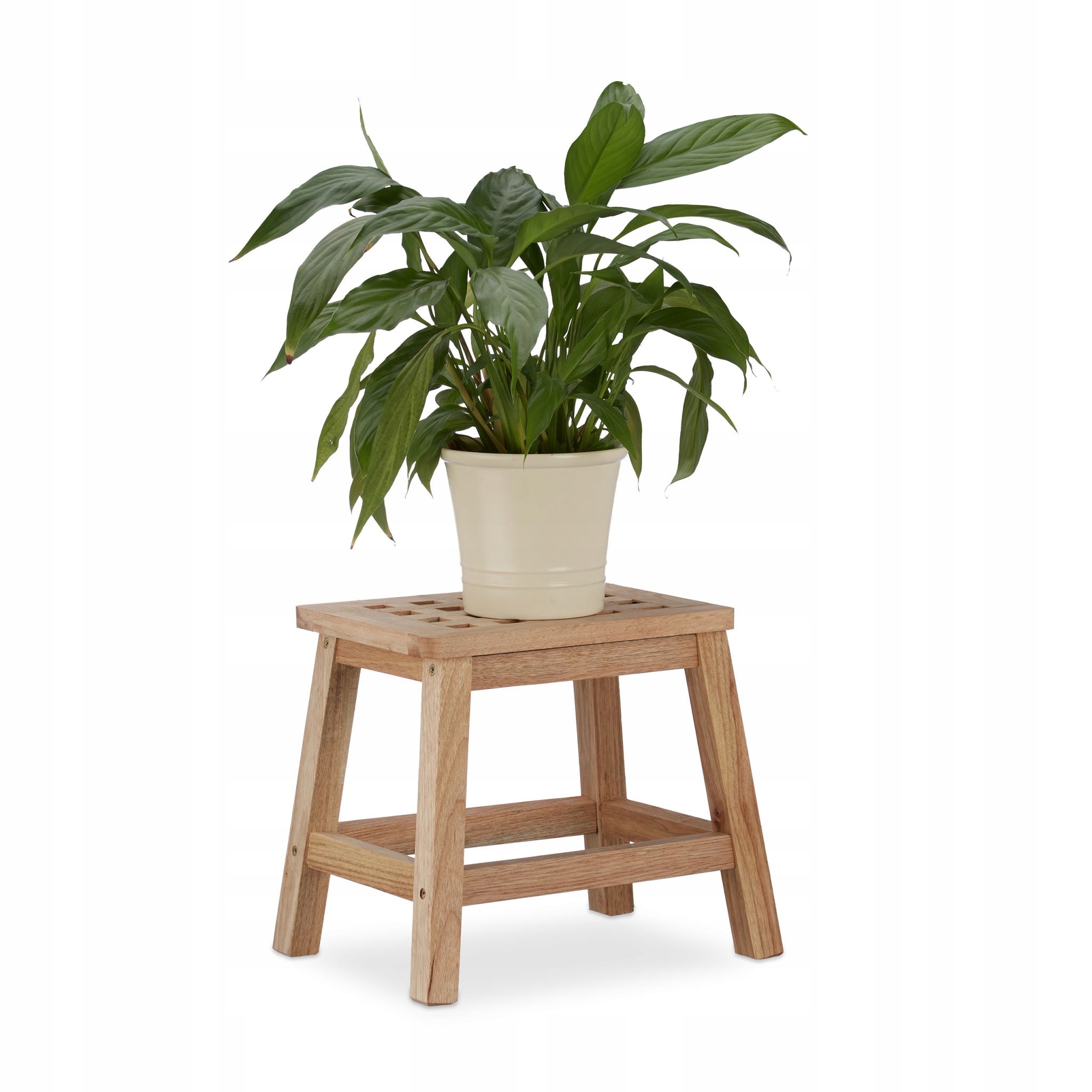 Taboret Relaxdays odcienie brązu 25,5 cm