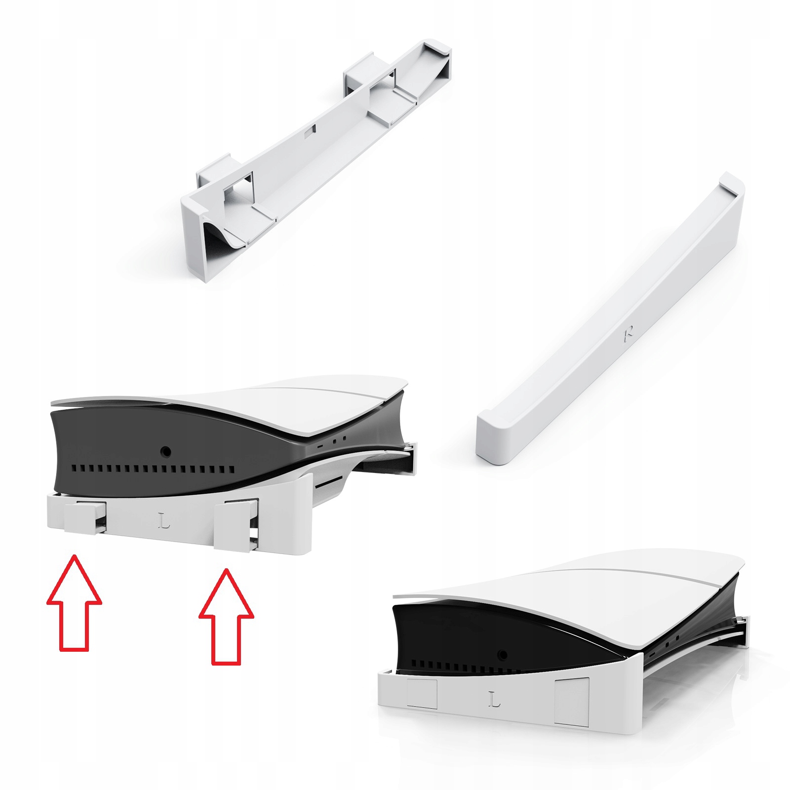 Pozioma Podstawka Do Konsoli Playstation 5 D Chassis PS5 Slim Pro