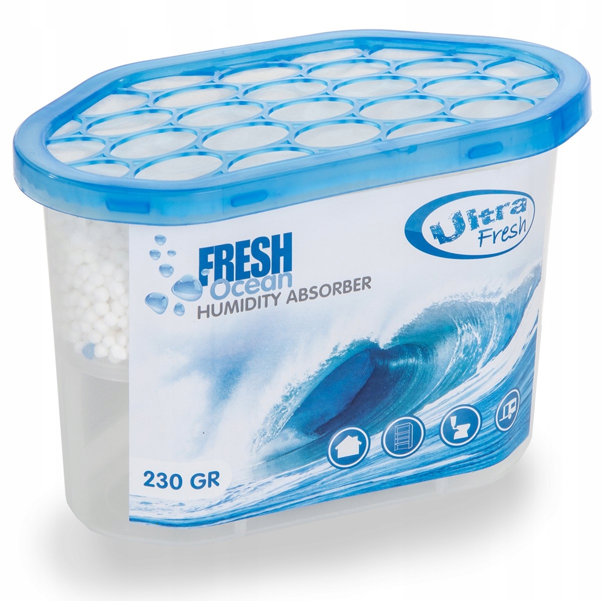 

Pochłaniacz Wilgoci 230g Osuszacz Powietrza Ocean