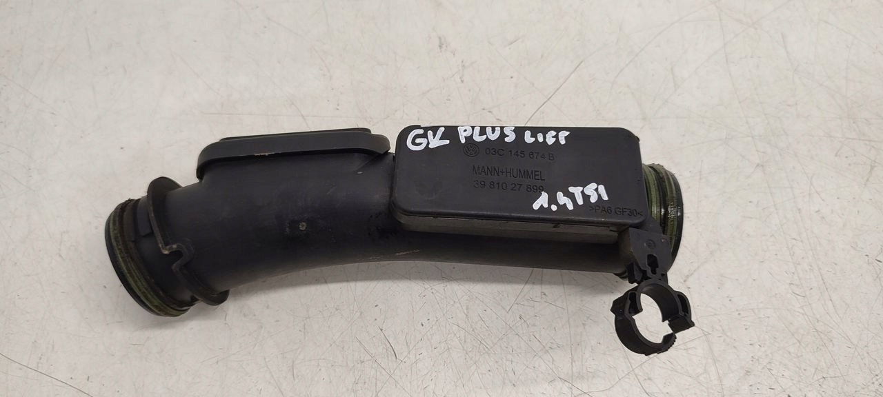 hose wiring air VW Golf plus LIFT 1,4 TSI
