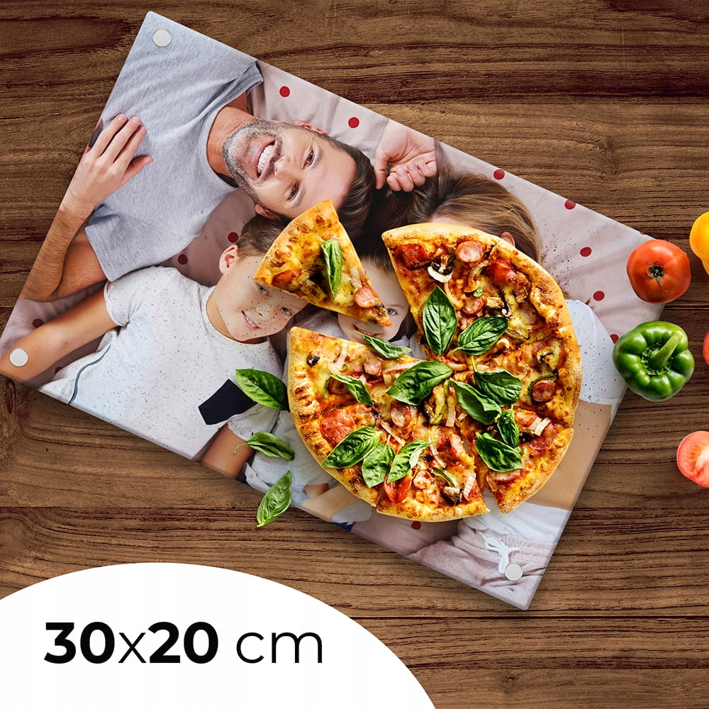 

Foto szklana deska z dowolny nadrukiem 30x20cm