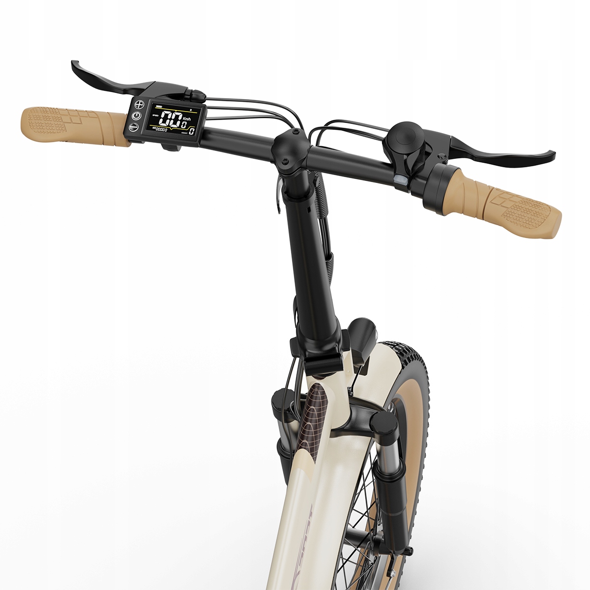 Składany Rower Elektryczny ONESPORT Nowy OT16 48V 250W 17Ah 20" APLIKACJA Rozmiar ramy M