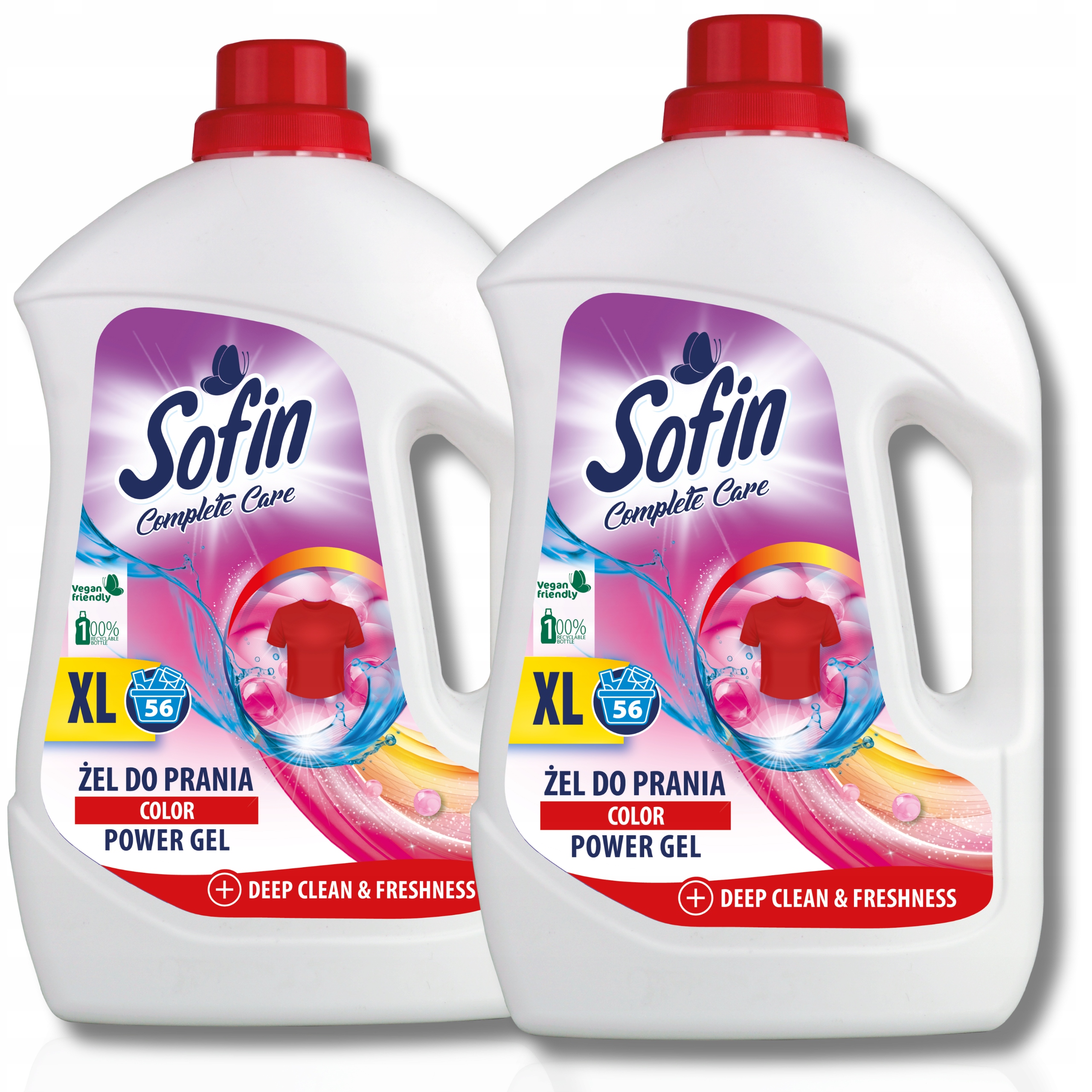 Levně Sofin Gel Tekutý prací prostředek na barevné prádlo Deep Clean XL 5,04 l 112 praní