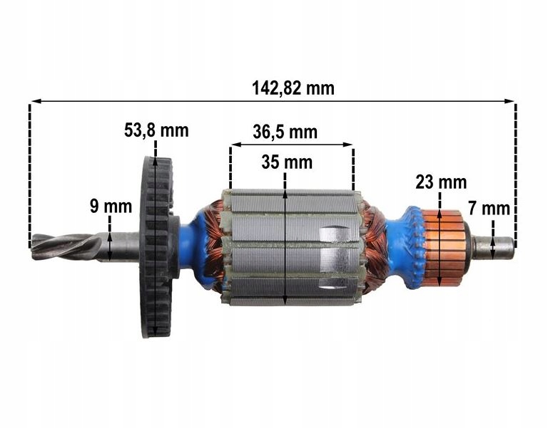 BOSCH PSB 450 550 RE 600 RE 2000 WIRNIK WIERTARKI ZAMIENNIK 2604011173 Marka LSP