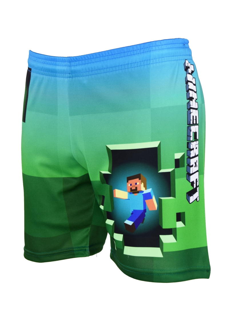 spodenki MINECRAFT dziecięce wzór M2 rozmiar 160