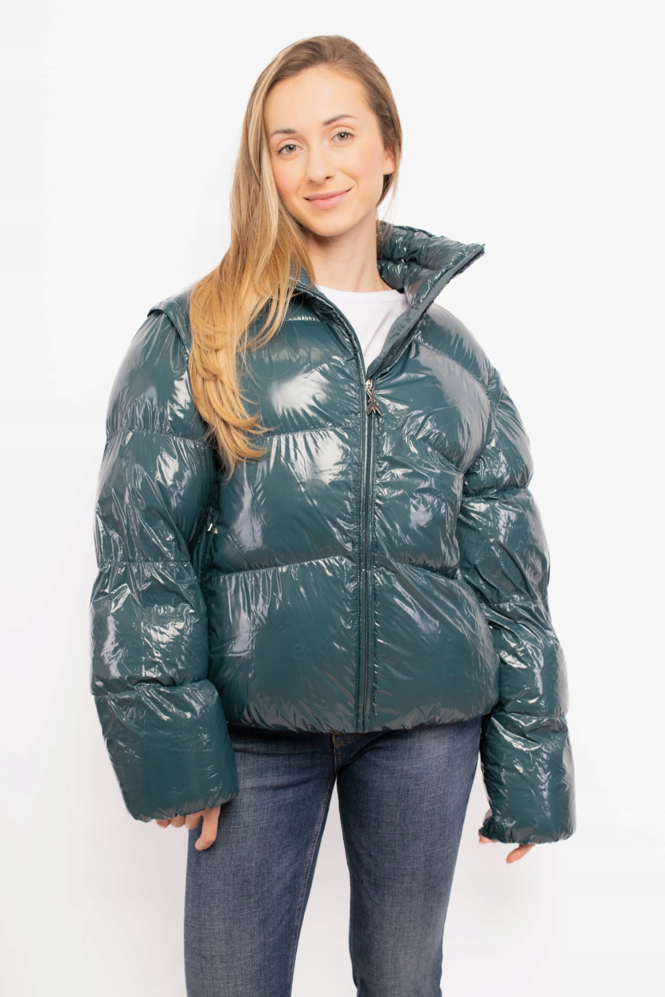 Dámská bunda Patrizia Pepe 2O0150 A488 zelená Jackets: 36