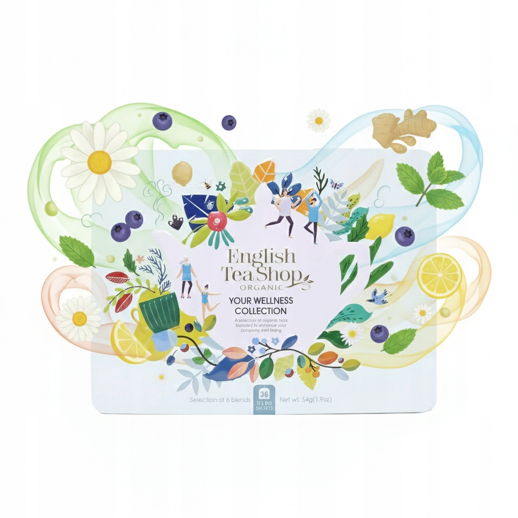 Kolekce čajů v kovové plechovce Your Wellness Collection English Tea Shop