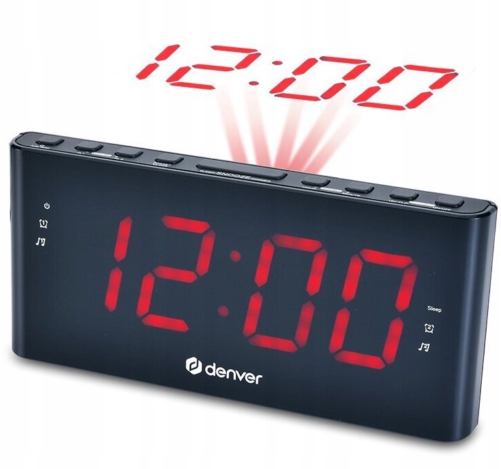 

Radiobudzik Radio Fm Budzik Led Z Projektorem