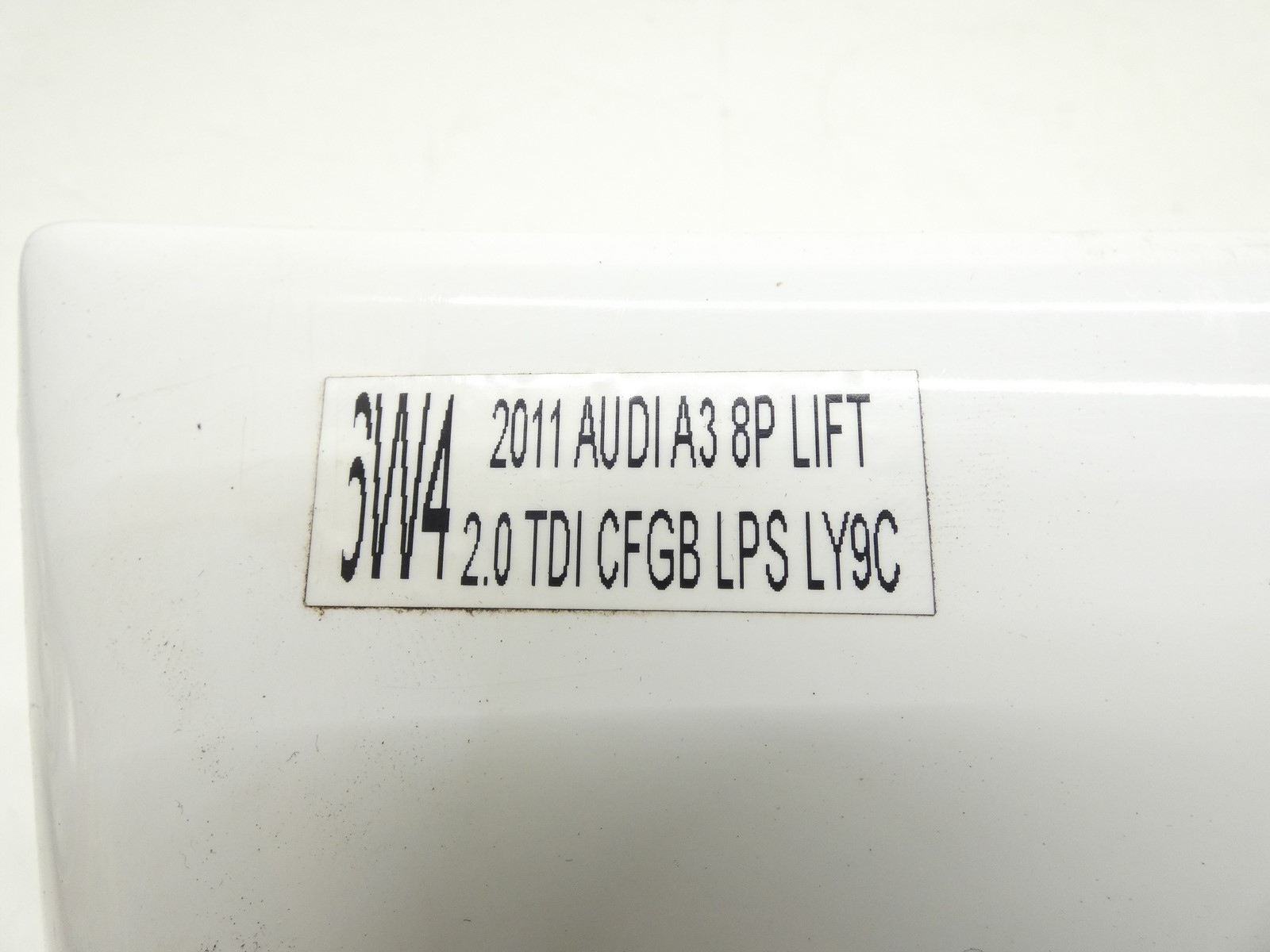 LOTKA SPOILER bonnet boot AUDI A3 8P 3D S-LINE LY9C 8P3860943