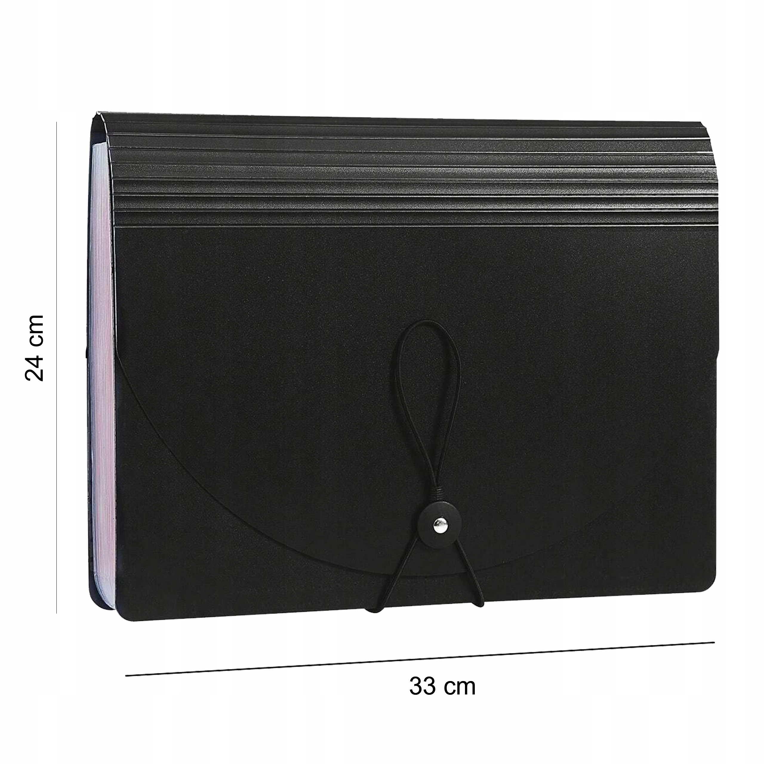 TECZKA HARMONIJKOWA KARTOTEKOWA ORGANIZER NA DOKUMENTY A4 XL 25 PRZEGRÓDEK Format A4