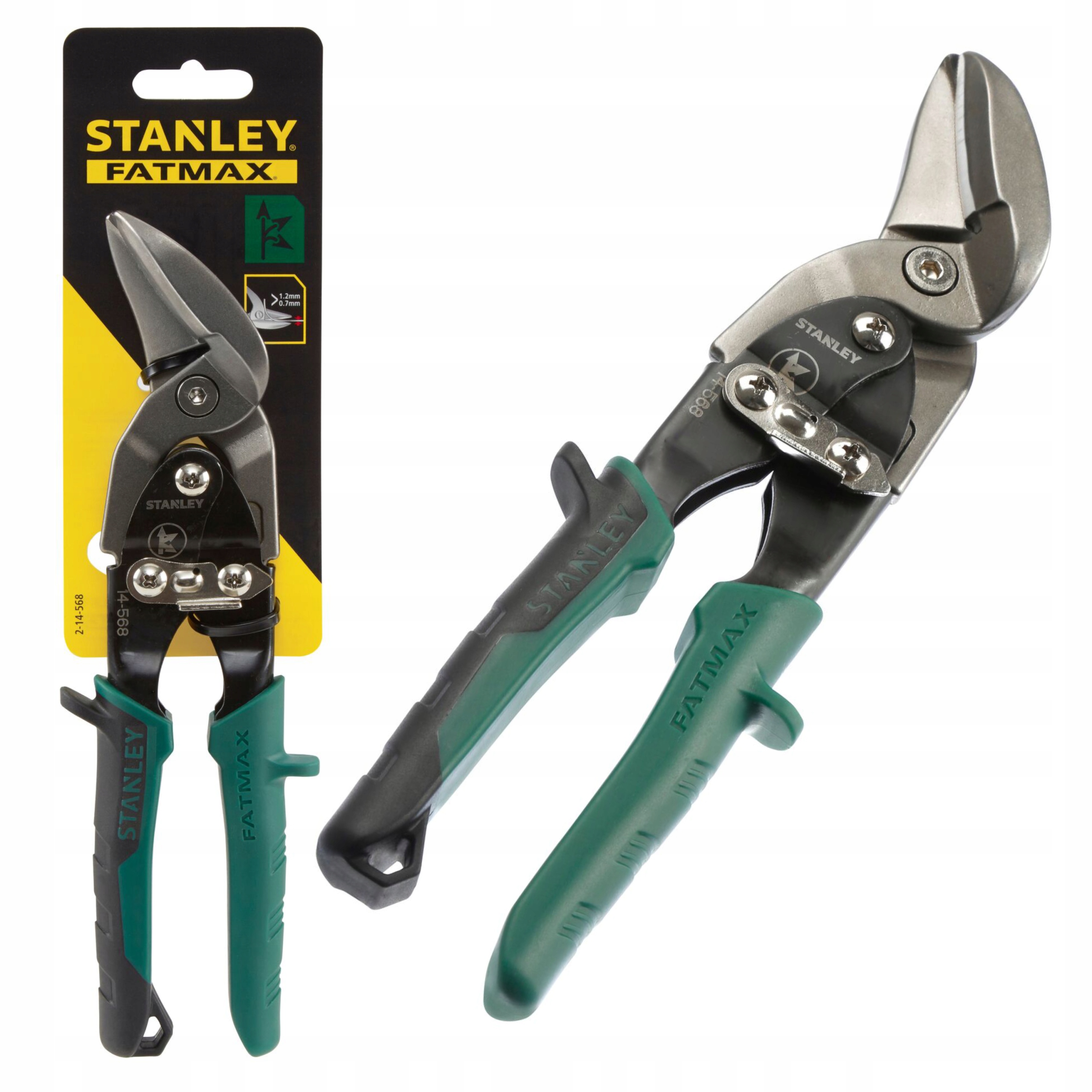 

Stanley 14-568 Nożyce do blachy prawe odgięte 250m