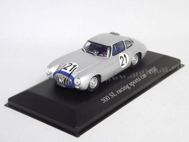 Mercedes 300 Sl závodní sportovní vůz 1:43 Altaya