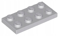 

Lego 3020 plytka 2x4 j.szary Lbg 10 szt Nowy