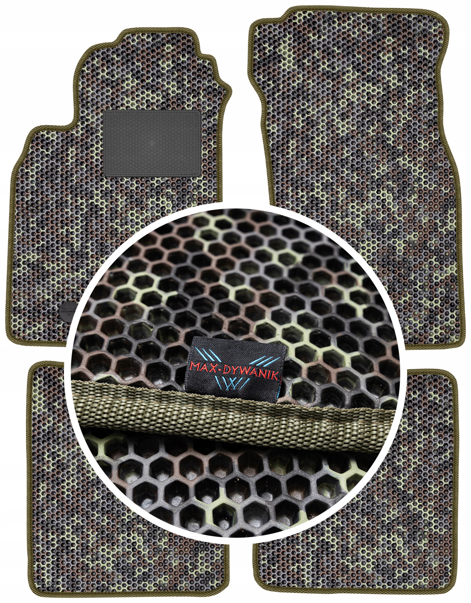 Mitsubishi Lancer VII Fl 05-07 Gumové rohože Eva Moro