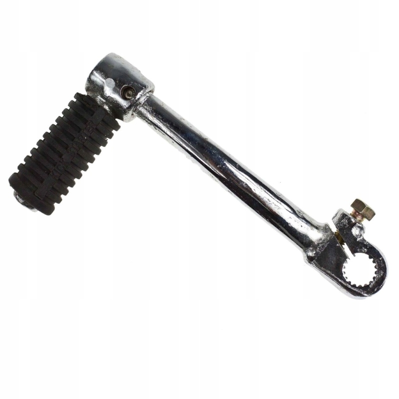 Dźwignia startera, kopniak Romet Motorynka M1 M2 M3, Komar, Ogar 205 Chrom