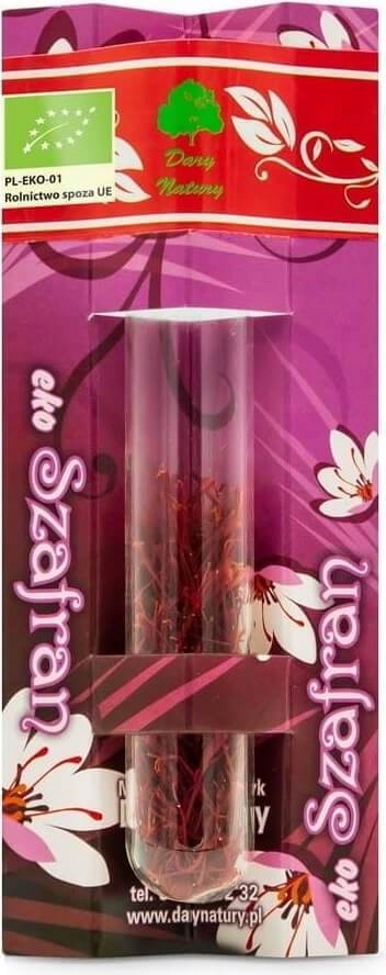 Levně Šafrán Bio Nudličky 0,5 g Dary Natury