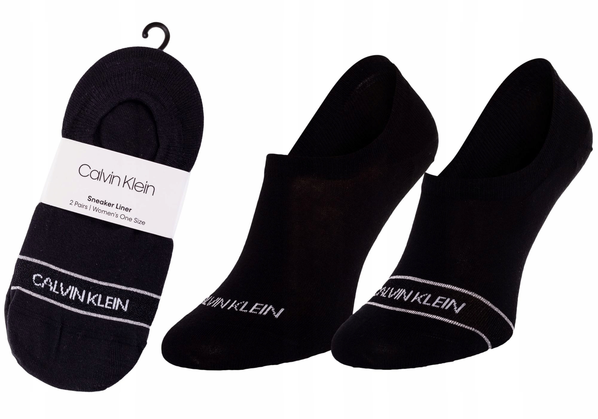 

Calvin Klein Skarpetki Stopki 2 Pary Roz: 37-41