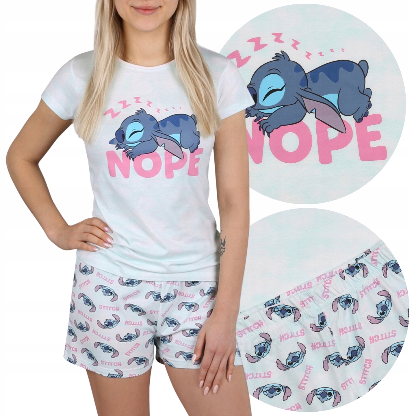 

Dziewczęca piżama tie dye Stitch Disney 146-152 cm