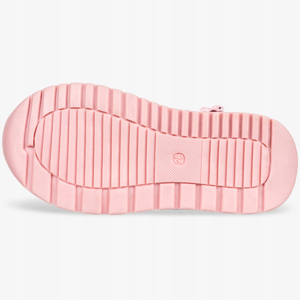 BOTKI DZIEWCZĘCE NA RZEPY ZE SKÓRZANĄ WKŁADKĄ r 26 Długość wkładki wew. 18.5 cm