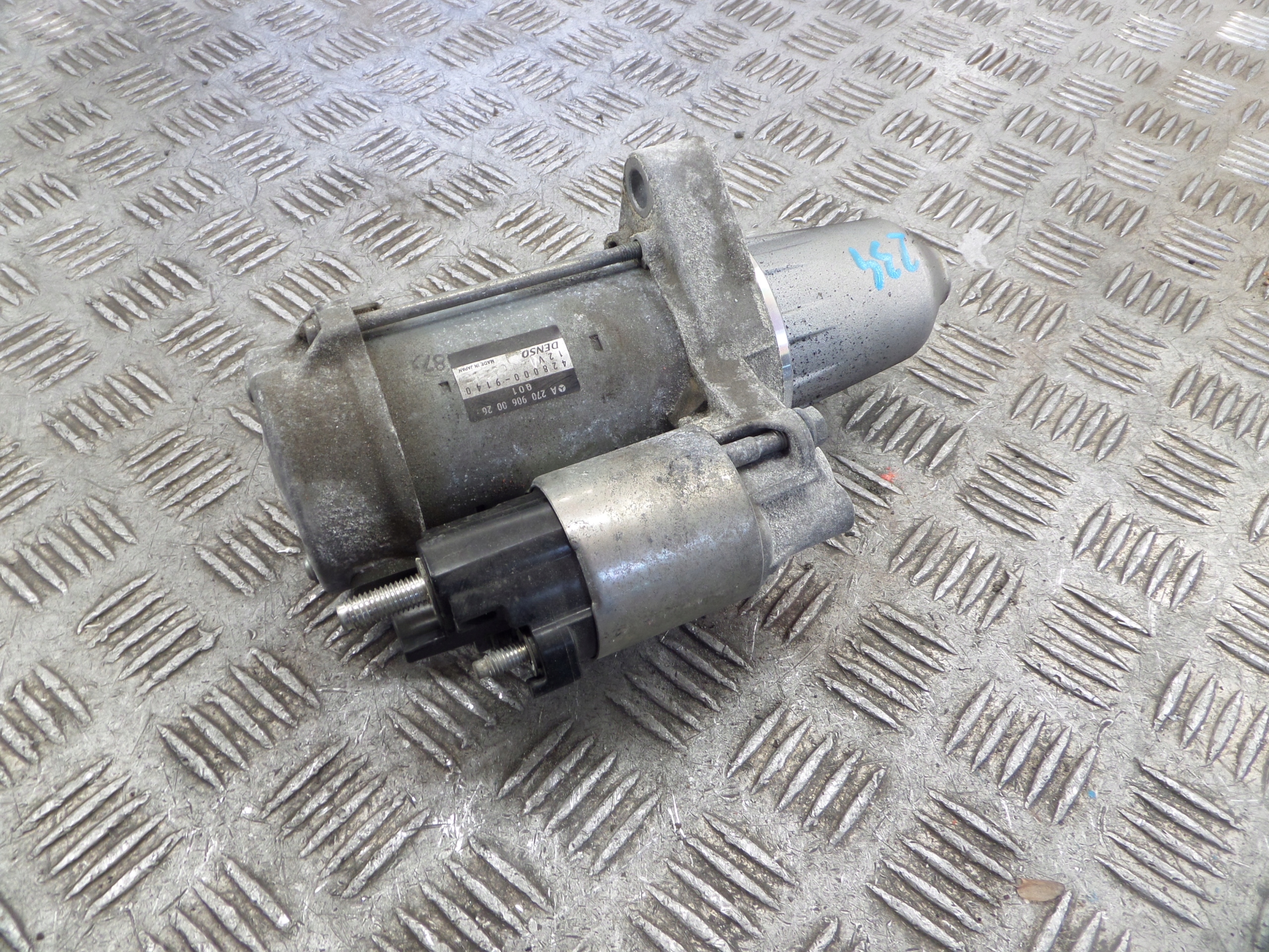 starter MERCEDES W246 B-KLASA 1.8 CDI A2709060026