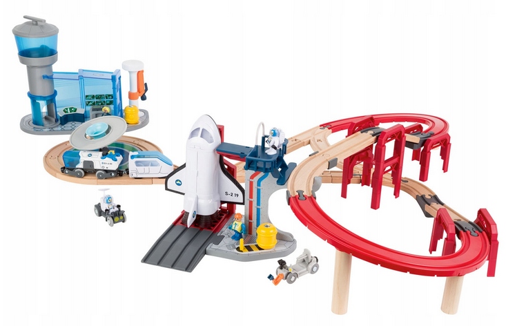 STACJA KOSMICZNA kolejka drewniana KOSMODROM HIT Kod producenta 366874_2101