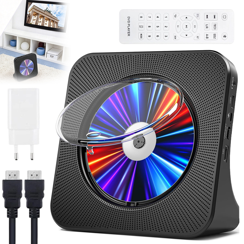 Přenosný MP3 Přehrávač Bluetooth Usb S Dálkovým Ovládáním Protiprachová Krytka