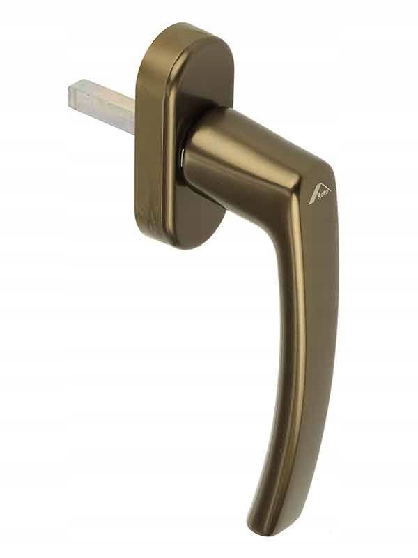 Klamka klamki Roto Line okienna do okna średni brąz Oliwka T40