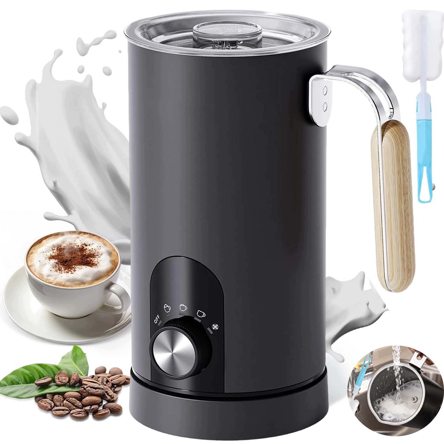 Elektrický Napěňovač Mléka 350 ML, Ohřívač Mléka 5V1, Teplý I Studený