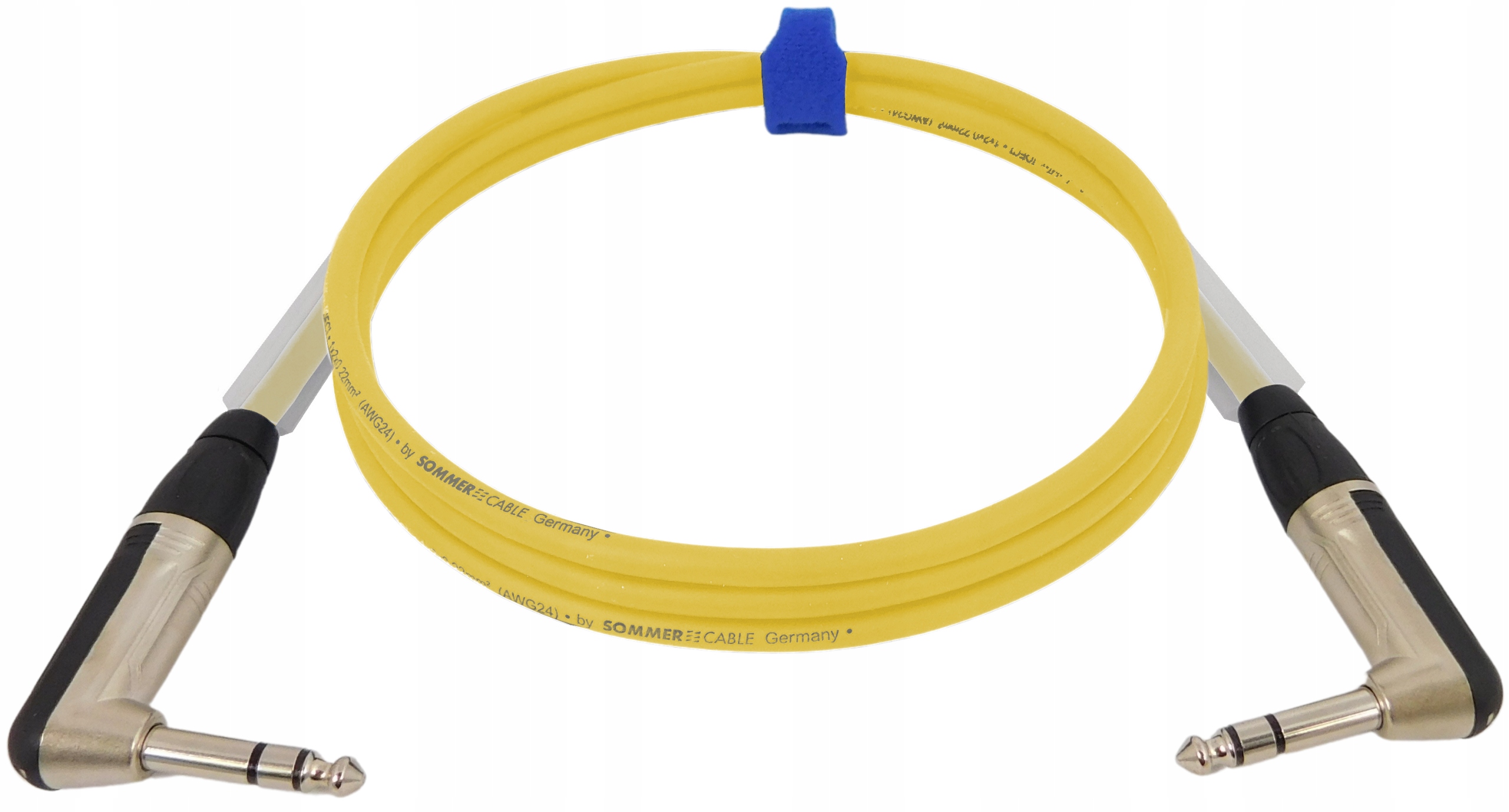 Kabel Sommer Stage Jack 6,3mm Roxtone Stereo 1m