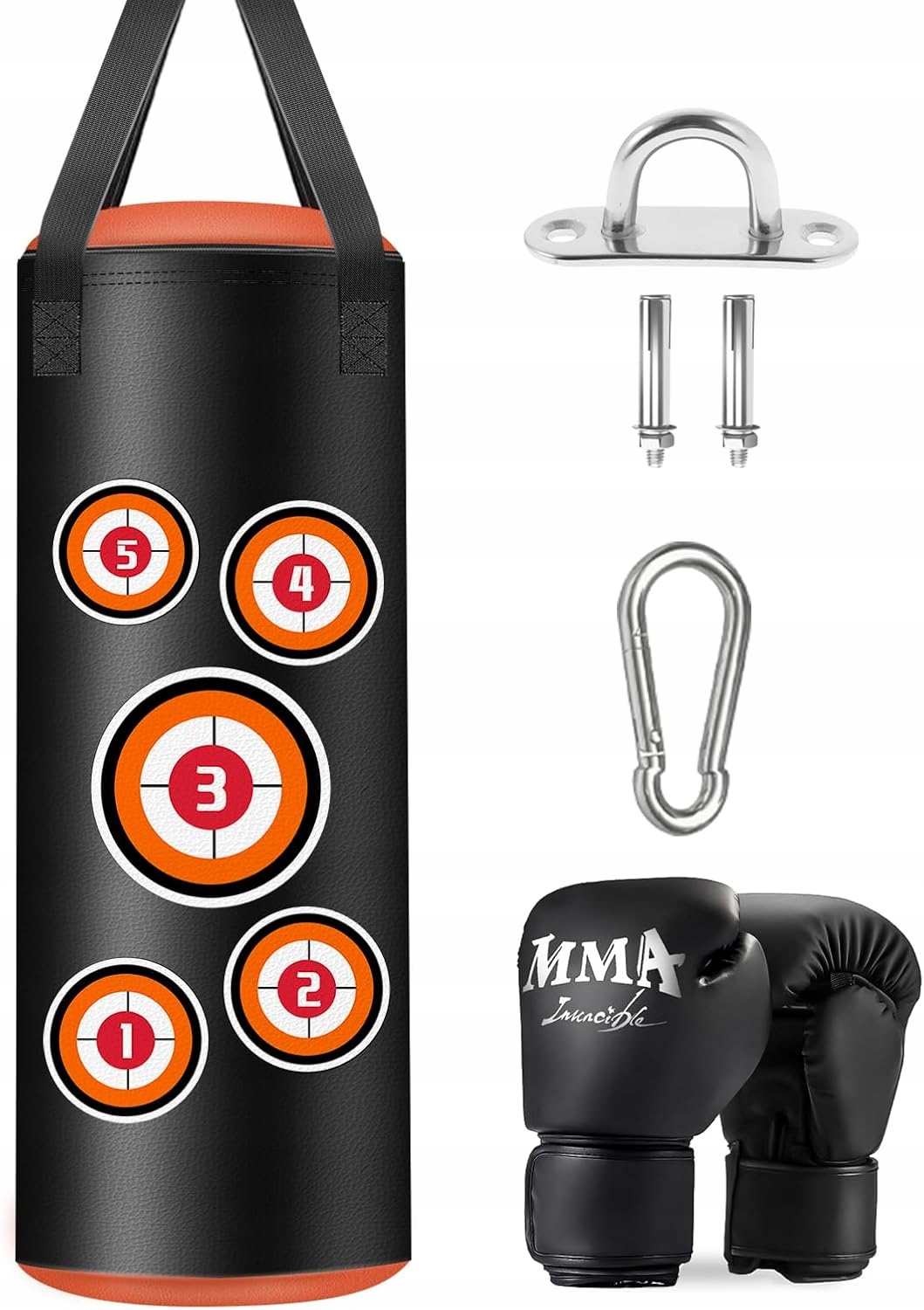 Juoifip Závěsný Boxovací Pytel Pro Děti, Sada S Rukavicemi