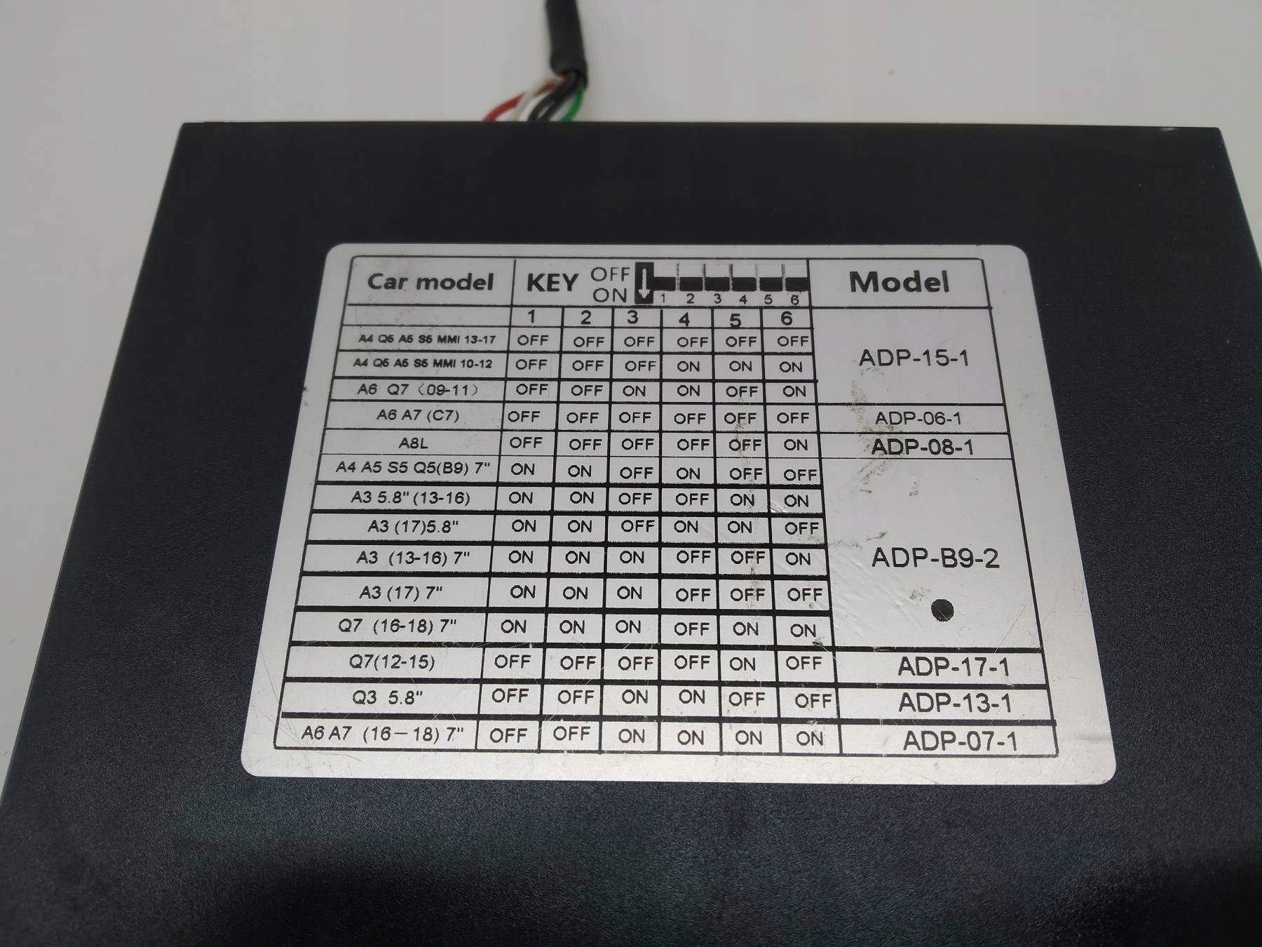 modulo AD-CACCPM ADP-B9-2 Audi A4 IV (2008-2015) B8