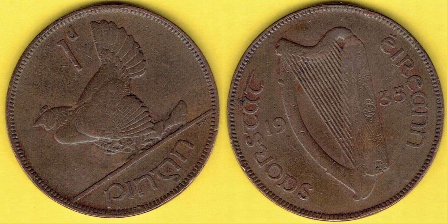IRLANDIA 1 PENS 1935 r.