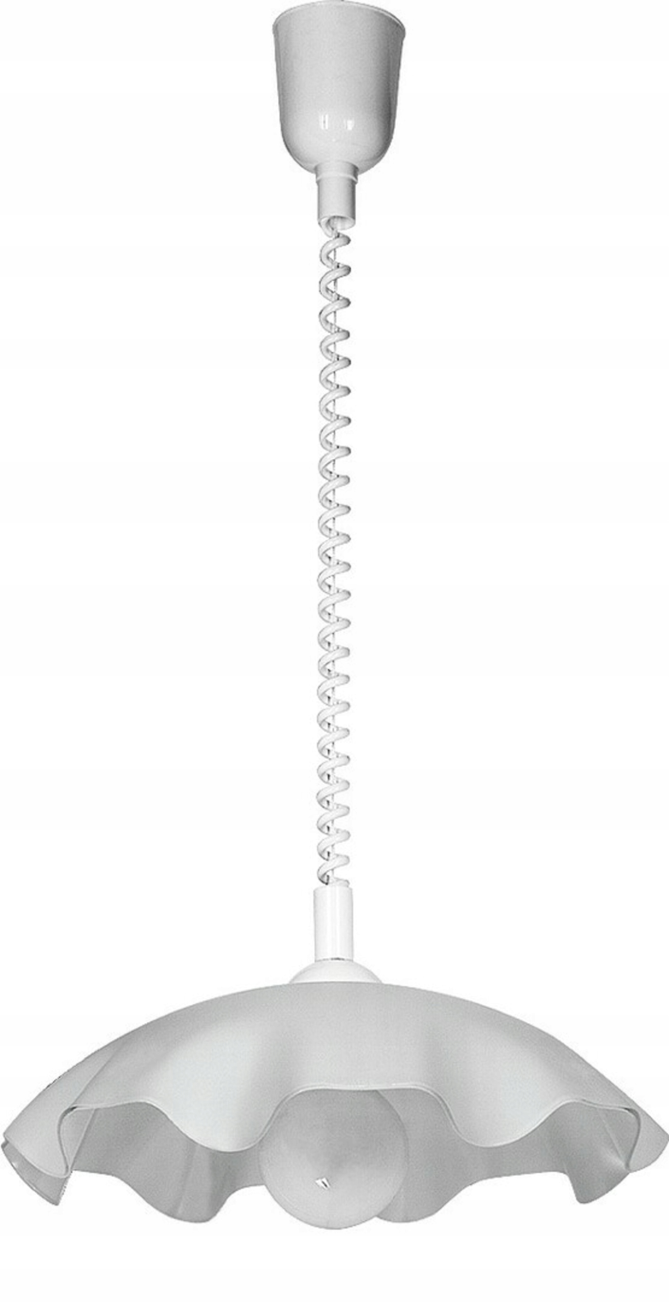 Rabalux Smerlato závěsné svítidlo bílé E27 1x60W, nastavitelná výška