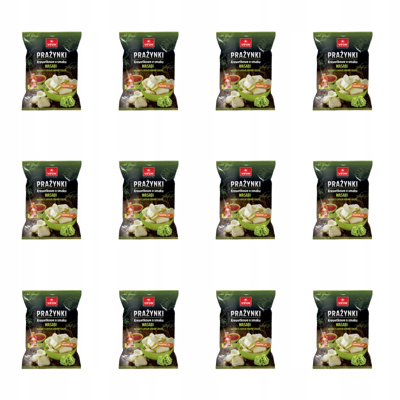 Krevetové pražičky Wasabi 100G Vifon X12
