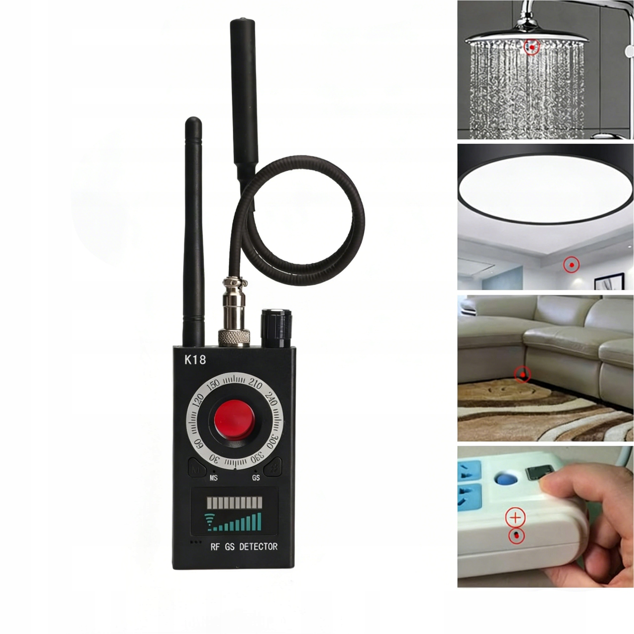 Detektor Gps Lokalizátorů Gsm Lte Odposlechů Detektor Wifi Kamer