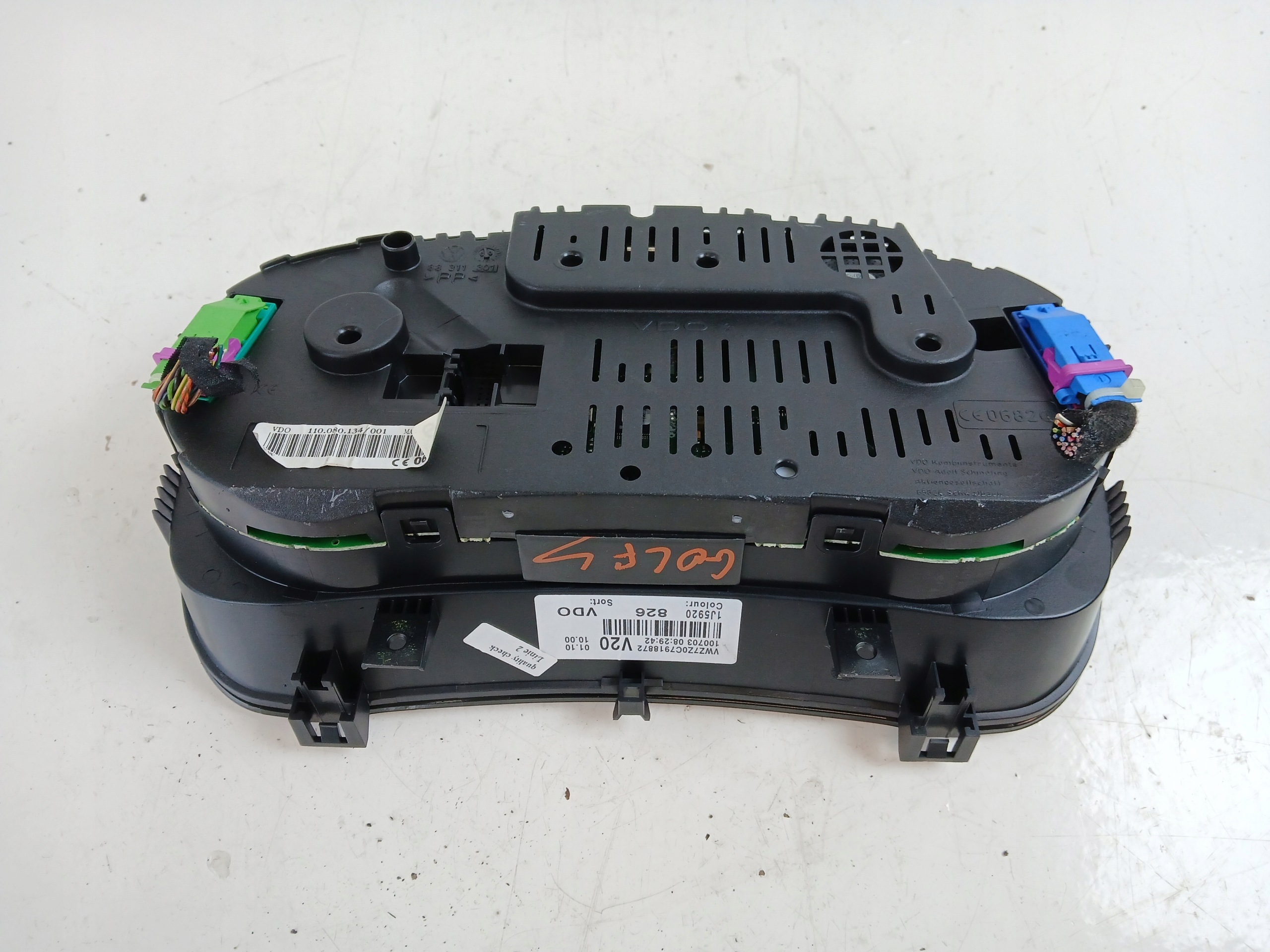 VW GOLF IV 1.4 1.6 2.0 dials dials 1J5920826