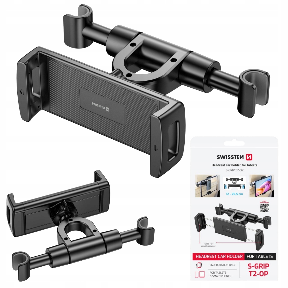 Magnetyczny Uniwersalny uchwyt do Tableta /Telefonu Swissten stabilny mocny